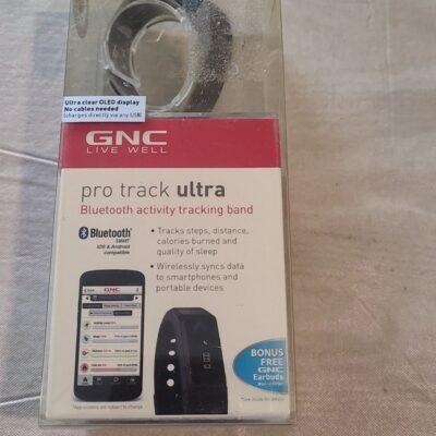 GNC Pro Track Ultra Bluetooth Activity Tracking Band