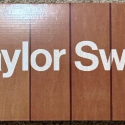 Taylor Swift Midnights CD Clock Display-RARE