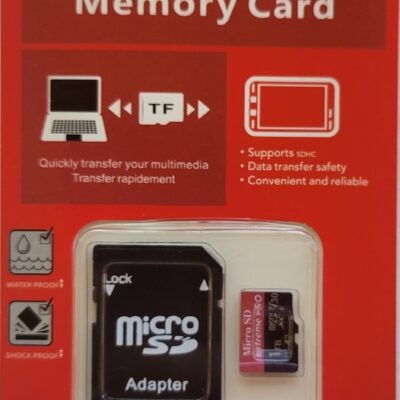 1 TB Micro SD card + SD Adapter + Case