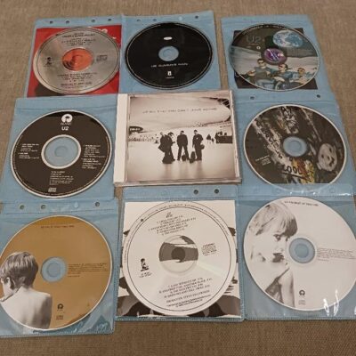 Lot of 9 U2 CDs