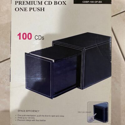 Premium Cd Box one push 100 cds