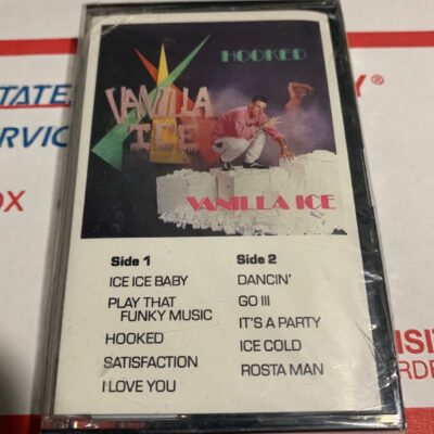 VANILLA ICE cassette tape Hooked SEALED RARE!! original rap Ultra Records