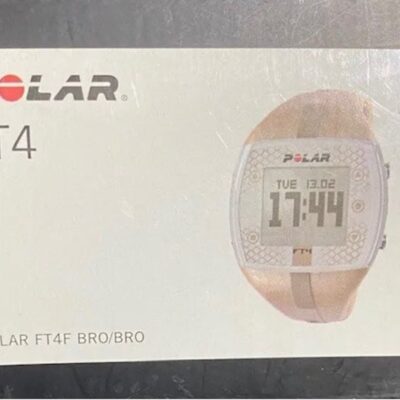 Polar FT4F  Training Computer Watch (Bronze/Bronze) NEW Distressed Box