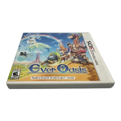 Ever Oasis Nintendo 3DS Original Case & Manual Only