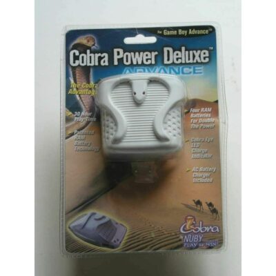 COBRA POWER DELUXE ADVANCE FOR GAME BOY ADVANCE RAM BATTERY TECHNOLOGY