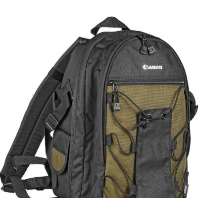 Canon Deluxe Backpack 200EG-water resistant back pack made-holds 1-2 Canon digit