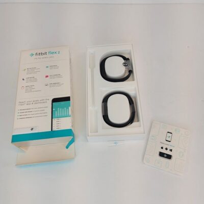 Fitbit Flex 2 Activity Band Black Large and Small BANDS ONLY OEM IN Box