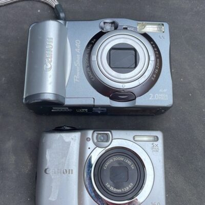 Lot of 2 Canon Digital Camera