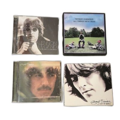 The Beatles George Harrison John Lennon Collector’s CD Music Collection 4 CDs