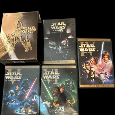 Star Wars Trilogy Gold Box DVD Set Full Screen (Episodes IV V VI)
