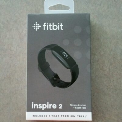 NIB Fitbit Inspire 2 Black Fitness Tracker