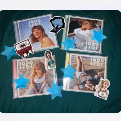 Taylor Swift 1989 CDS with Polaroids
