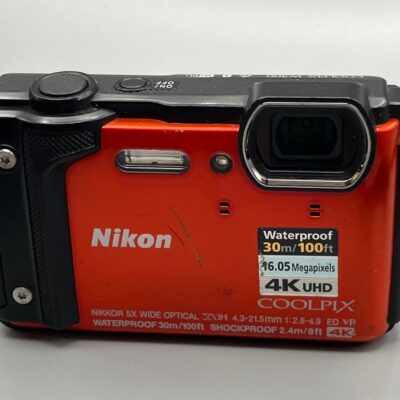 Nikon COOLPIX W300 16MP 4k Ultra HD Waterproof Digital Camera (Orange)