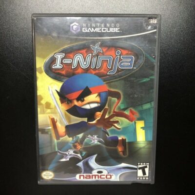 Case/Artwork ONLY: I Ninja GameCube Not For Resale Promo Display