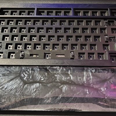 Heavily Modded Keychron Q1 V2 w/ Resin Wristrest + Free Accessories ($420 VALUE)