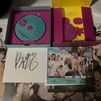 seventeen signed album heaven(come with 2 posters or 2 version photo books )