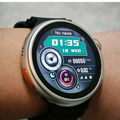 Smart Watch ULTRA AMOLED Screen Wireless Charger NFC Bluetooth Call Compass