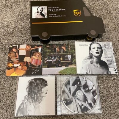 Taylor Swift Reputation UPS promo bundle