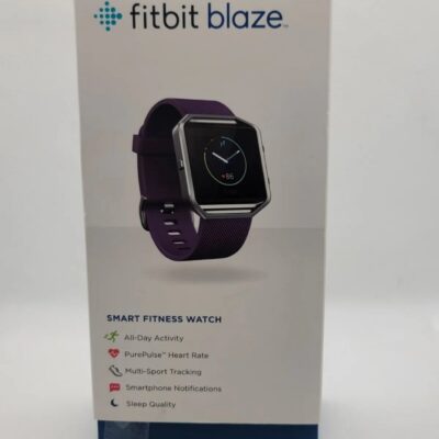 Fitbit Blaze Smart Fitness Watch (Small) in Plum + 2 Replacement Bands