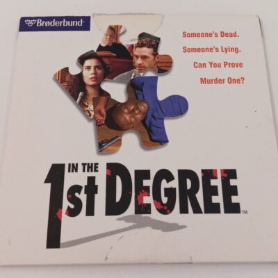 In The 1st Degree PC CD Rom Game (1995) By Broderbund