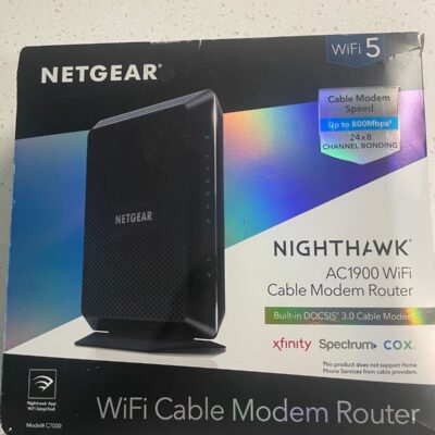 NetGear Nighthawk Dual-Band AC1900 Router with 24 x 8 DOCSIS 3.0 Cable Modem