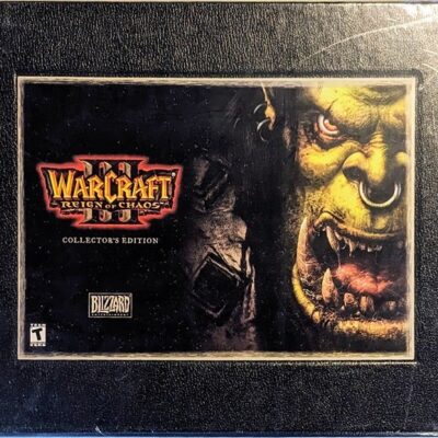Blizzard WARCRAFT 3 REIGN OF CHAOS Collector Edition Factory Sealed NIB