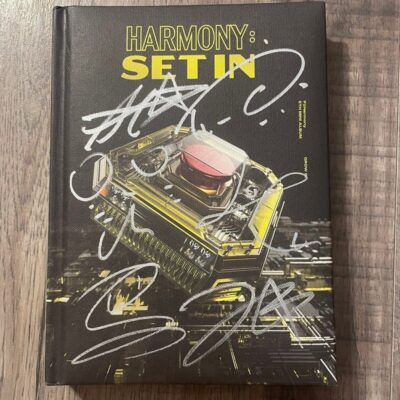 p1harmony signed set in album