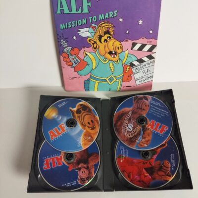 Alf sitcom book and dvd set