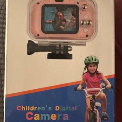 Digital Camera for kids with waterproof case video & photo hd screen recharges