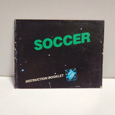Soccer (Nintendo) NES Black Box Original Instruction Booklet Manual ONLY