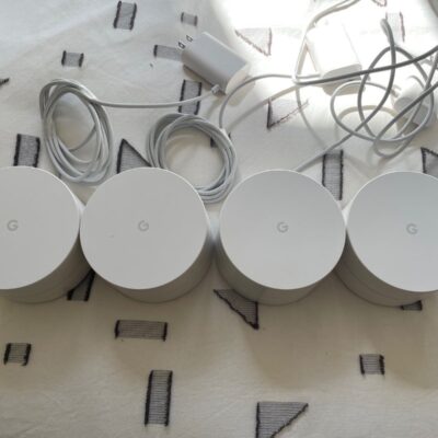 Set of 4 Google Wi-Fi Mesh Routers – AC12000