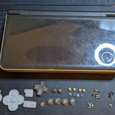 PARTS! SHELL! Nintendo DSi XL USA OEM Bronze shell + hardware