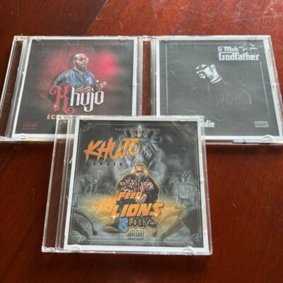 3 Khujo Goodie (Goodie Mob) Mixtape CDs Solo CDs