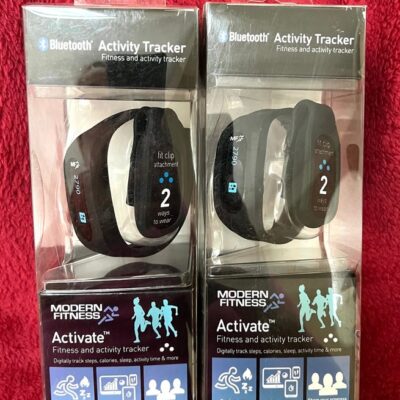 Two Bluetooth activity tracker mordern fitness activate ifb new