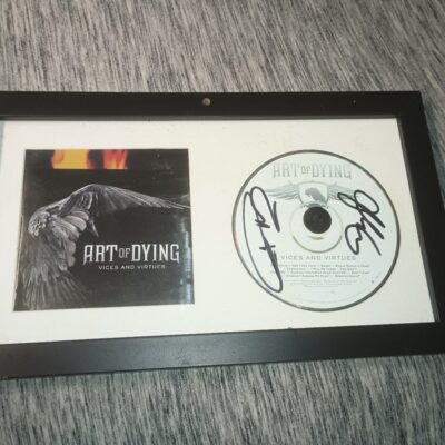 Signed Copy of The Art Of Dying CD