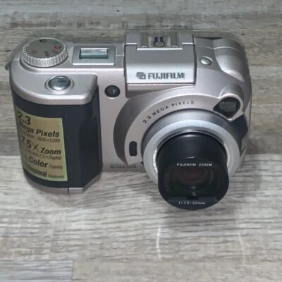 Fujifilm MX-2900 Zoom 2.3MP Compact Digital Camera Silver Tested Battery Memcard