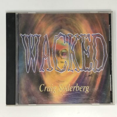 Craig Soderberg Wacked CD 1995 Self Release Guitar Music 21 Track Rock CD Signed