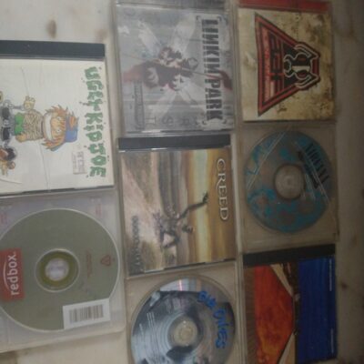 Nirvana and aaf and live and Linkin Park CD lot