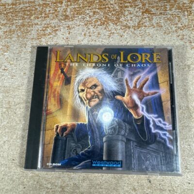Lands Of Lore Throne of Chaos (PC, 1994) PC Games Jewel Case Ft Patrick Stewart