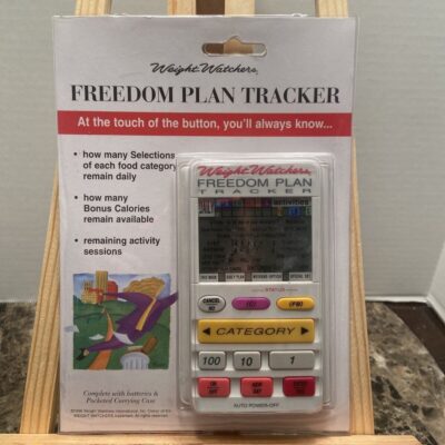 Vintage Weight Watchers Freedom Plan Tracker Model 1204 Case/ Instructions Rare