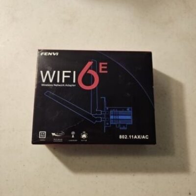 Fenvi Wifi 6E Network Adaptor 802.11AX/AC- Open- Box