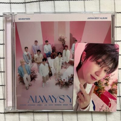 SEVENTEEN always yours regular version japanese album minghao the8 pc photocard