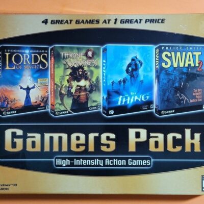 SIERRA GAMERS PACK, SWAT 2, The Thing, Throne Of Darkness, Lords Of Magic 4 IN 1