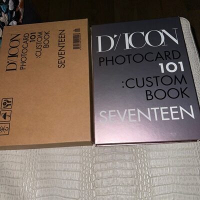 Seventeen Dicon Photocard 101 Custom Book