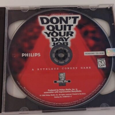 Don’t Quit Your Day Job Classic PC CD Rom Game