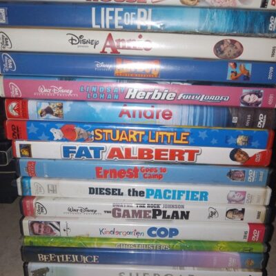 Lot Of 16 DVDS Disney Family Movies Comedy Used
