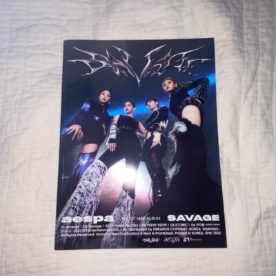 Aespa 1st Mini Album ‘Savage’