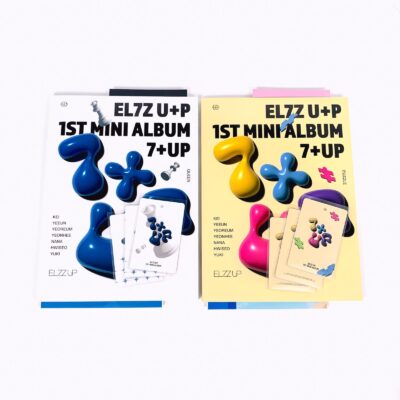 el7z up 7+up 1st mini album set + complete inclusions photocard postcard el7zup