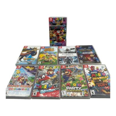 NO Games! Cases Only! Nintendo Switch Game Cases Lot of 9 Super Mario Pokemon