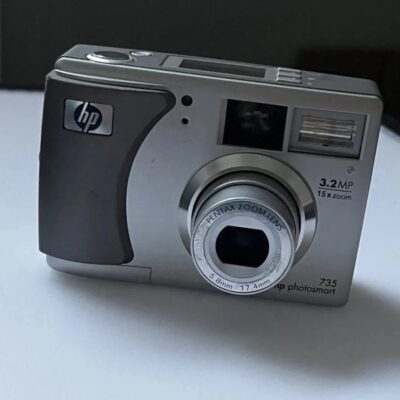 HP PhotoSmart 735 3.2MP Digital Camera – Tested & Working (New Battery)